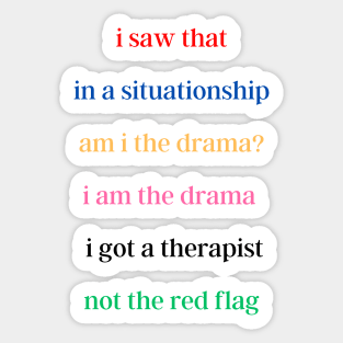 silly words quote simple pack sticker Sticker